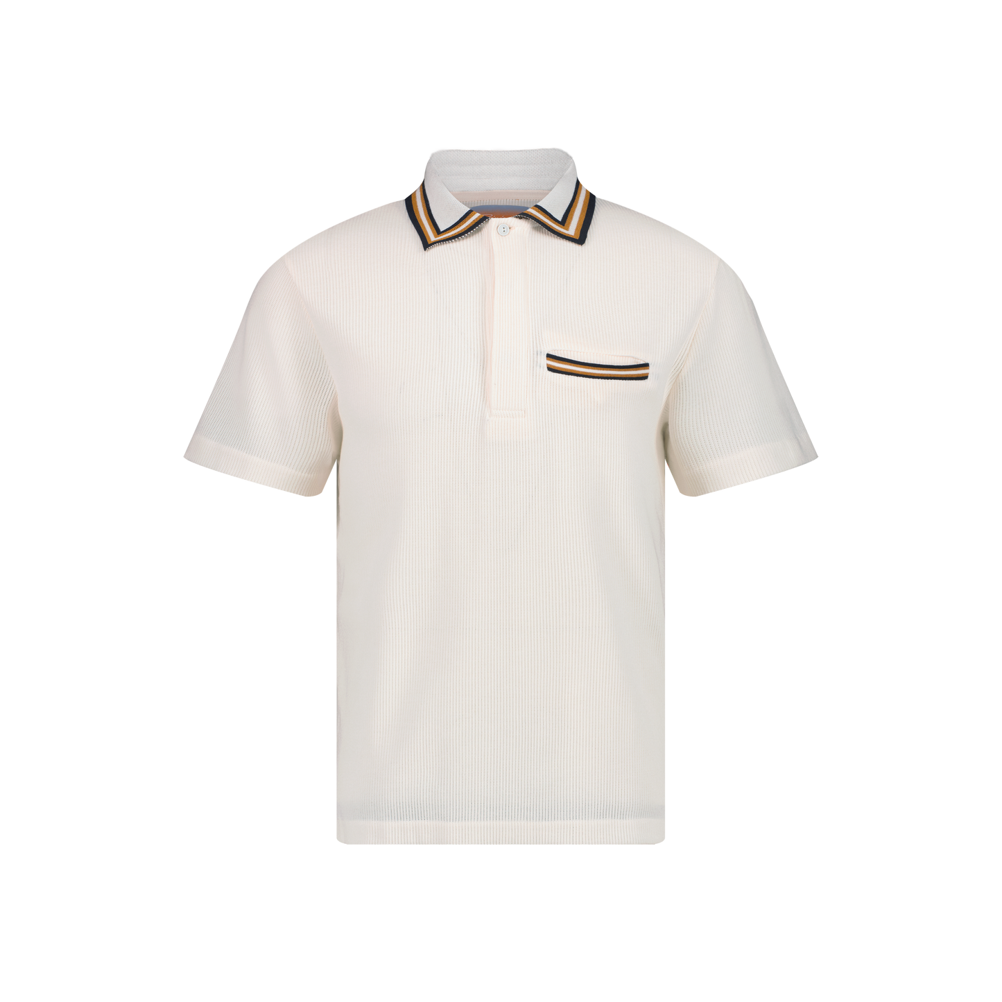 Knit Collar Polo
