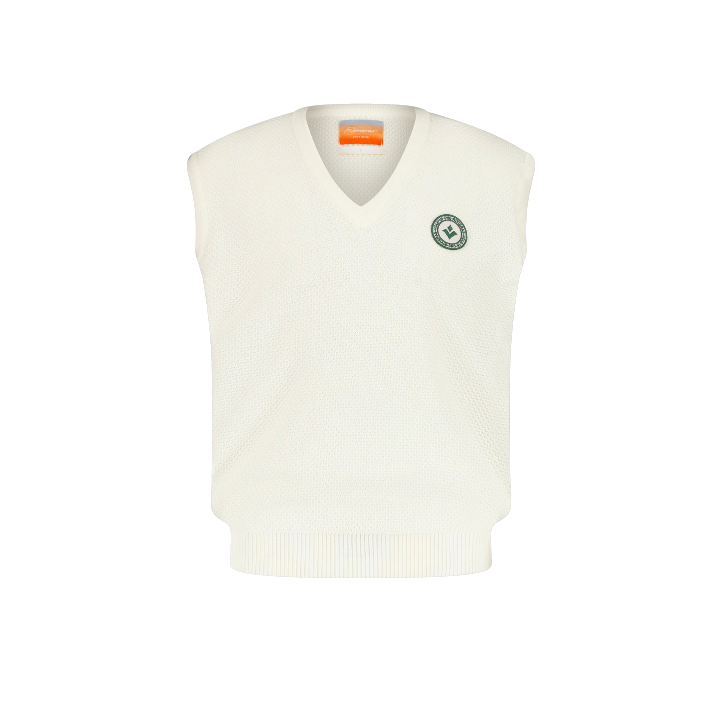Ecru Sleeveless Sweater