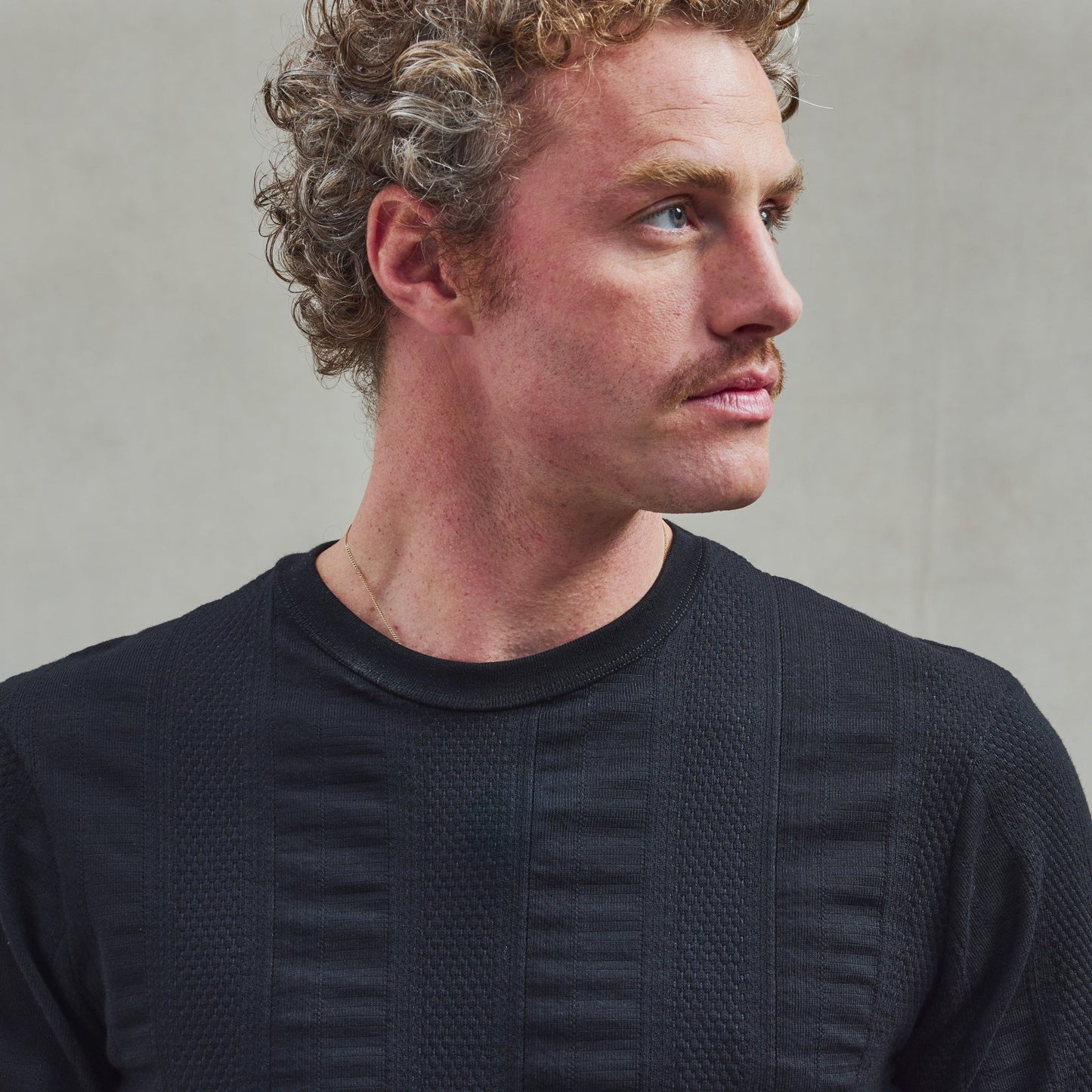 Rivieras European Union Black Jersey Fancy T-Shirt apparel handmade in Spain.