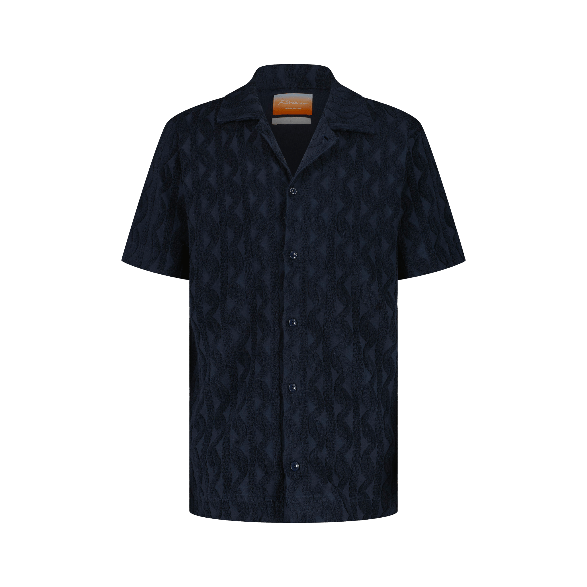 Rivieras European Union CH - CASABLANCA Navy apparel handmade in Spain.