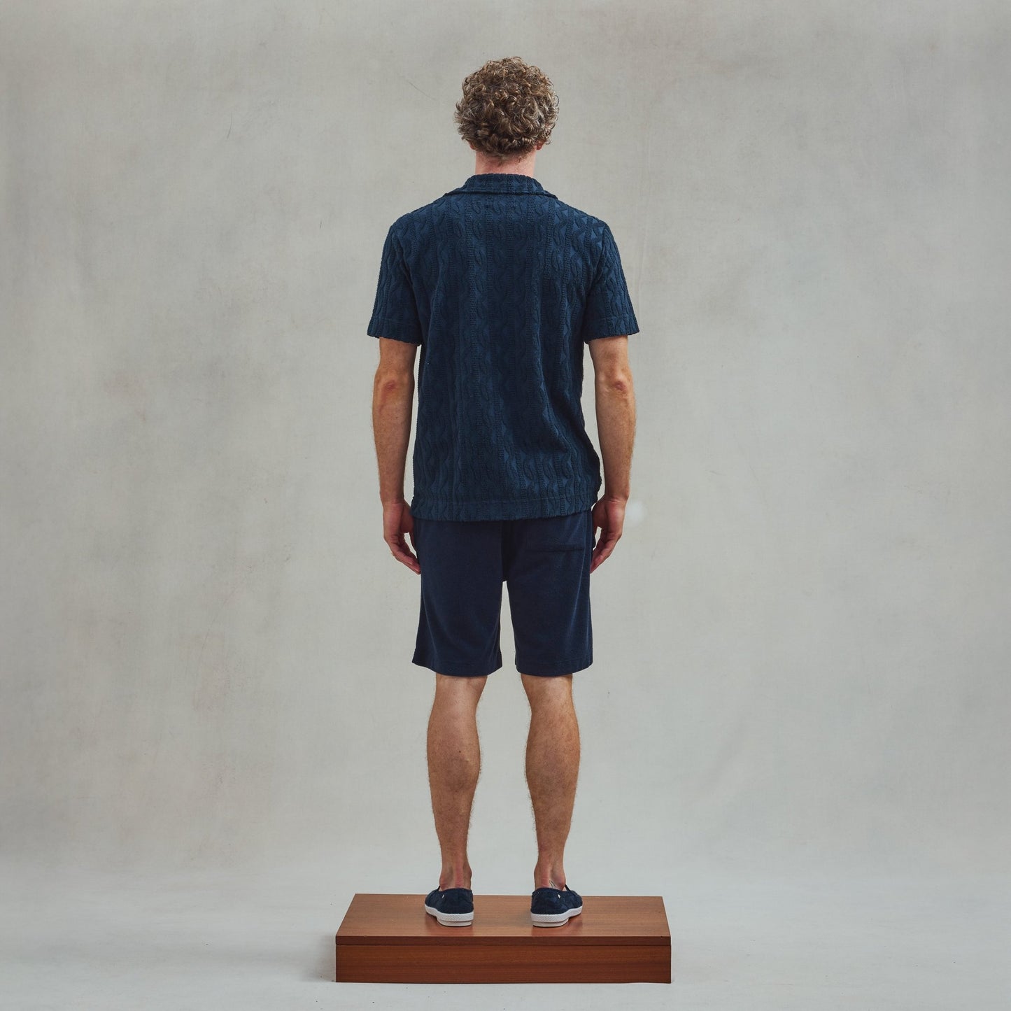 Rivieras European Union CH - CASABLANCA Navy apparel handmade in Spain.