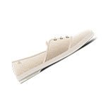 Rivieras Shoes Classic Mesh Slip - On Loafer with Laces in Cream 4032 Mocassin handmade in Spain.