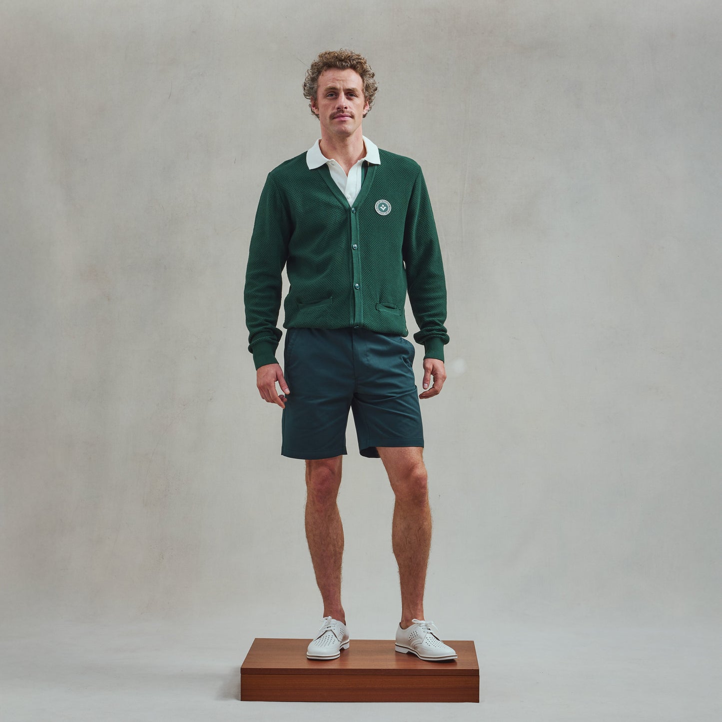 Green Cardigan Sweater