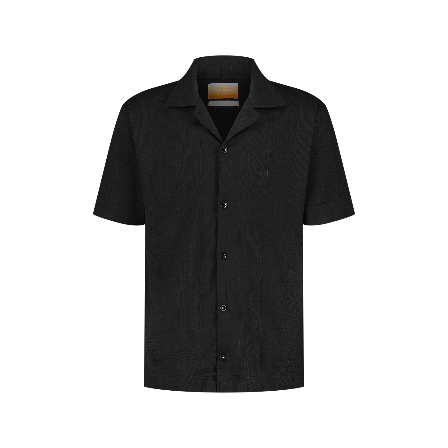 Black Jersey Fancy Shirt