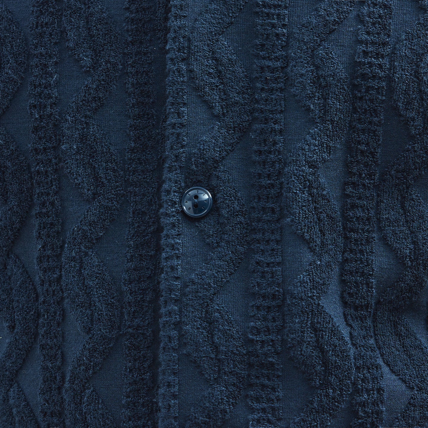 Navy Fancy Terry Shirt