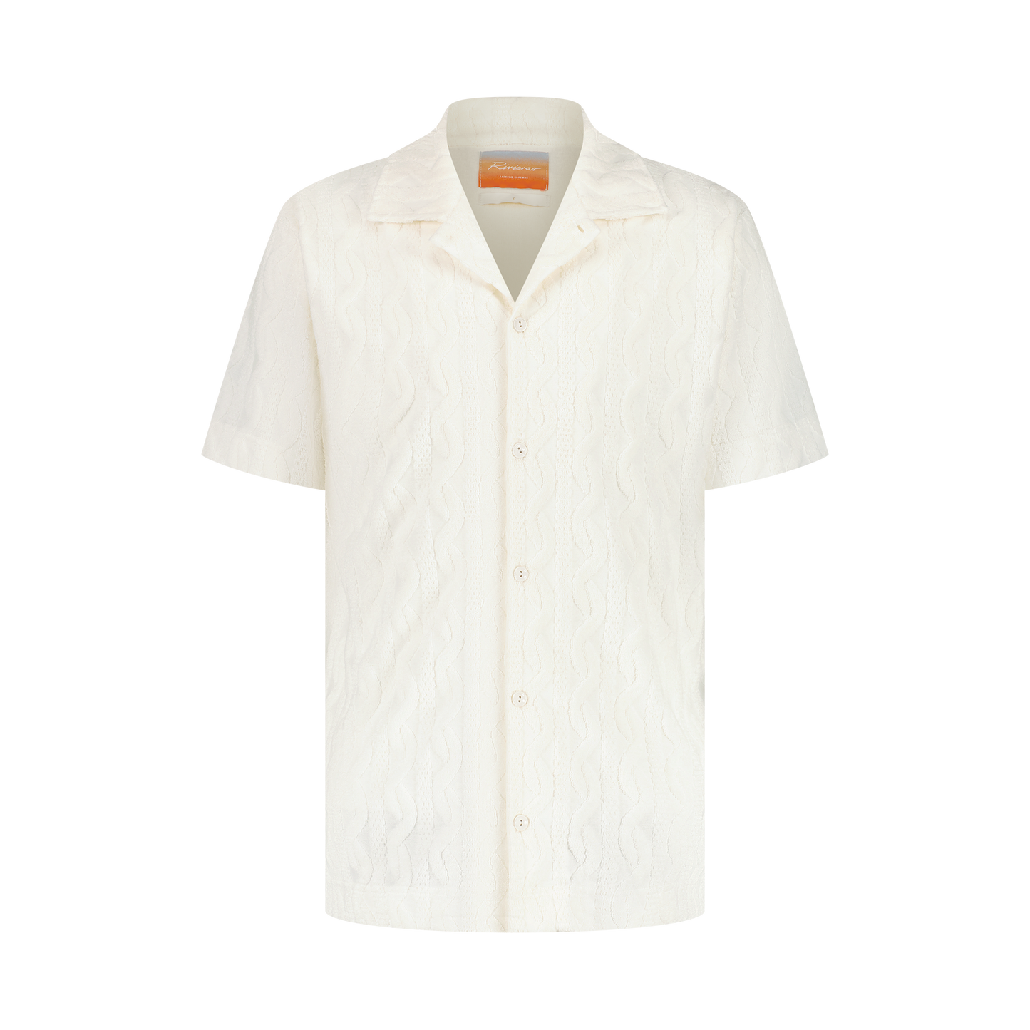 Ecru Fancy Terry Shirt