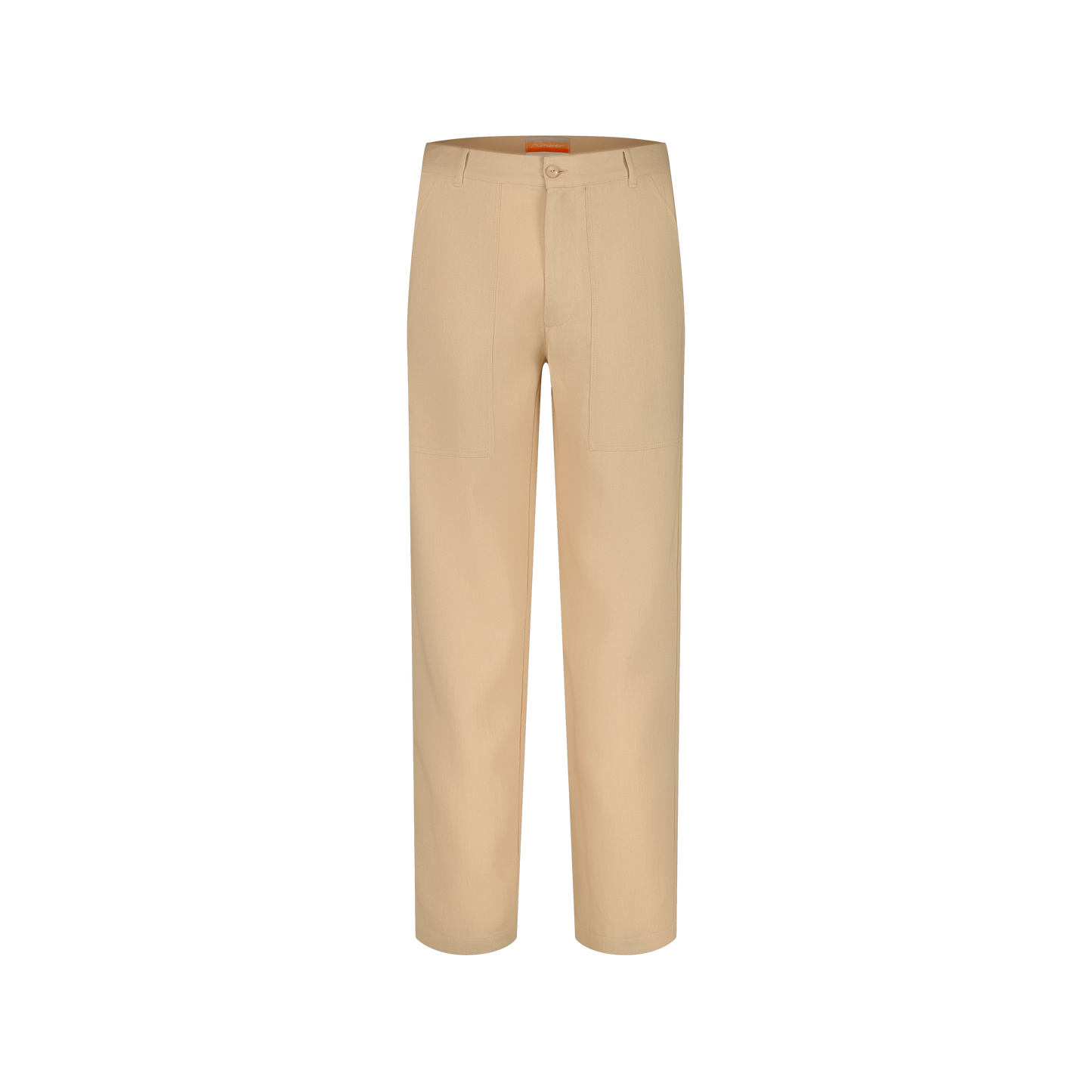 Beige Fatigue Pants