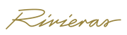 Gold 'Rivieras' logo on a white background