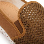 Rivieras Classic Canvas & Mesh Loafer – Brown