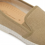 Rivieras Classic Canvas Loafer – Sand Slip-On Shoe for Men & Women