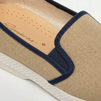 Classic Sand Navy Canvas