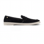 Rivieras Classic Leather Loafer – Black Slip-On Shoe for Men & Women