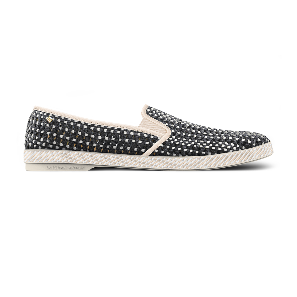 Rivieras Classic Roma Loafer – Black Slip-On Shoe for Men & Women