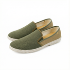 Rivieras Classic Match Loafer – Khaki Sand Two-Tone Slip-On for Men & Women