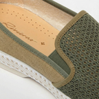 Rivieras Classic Match Loafer – Khaki Sand Two-Tone Slip-On for Men & Women
