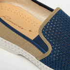 Rivieras Classic Match Loafer – Navy Sand Two-Tone Slip-On for Men & Women