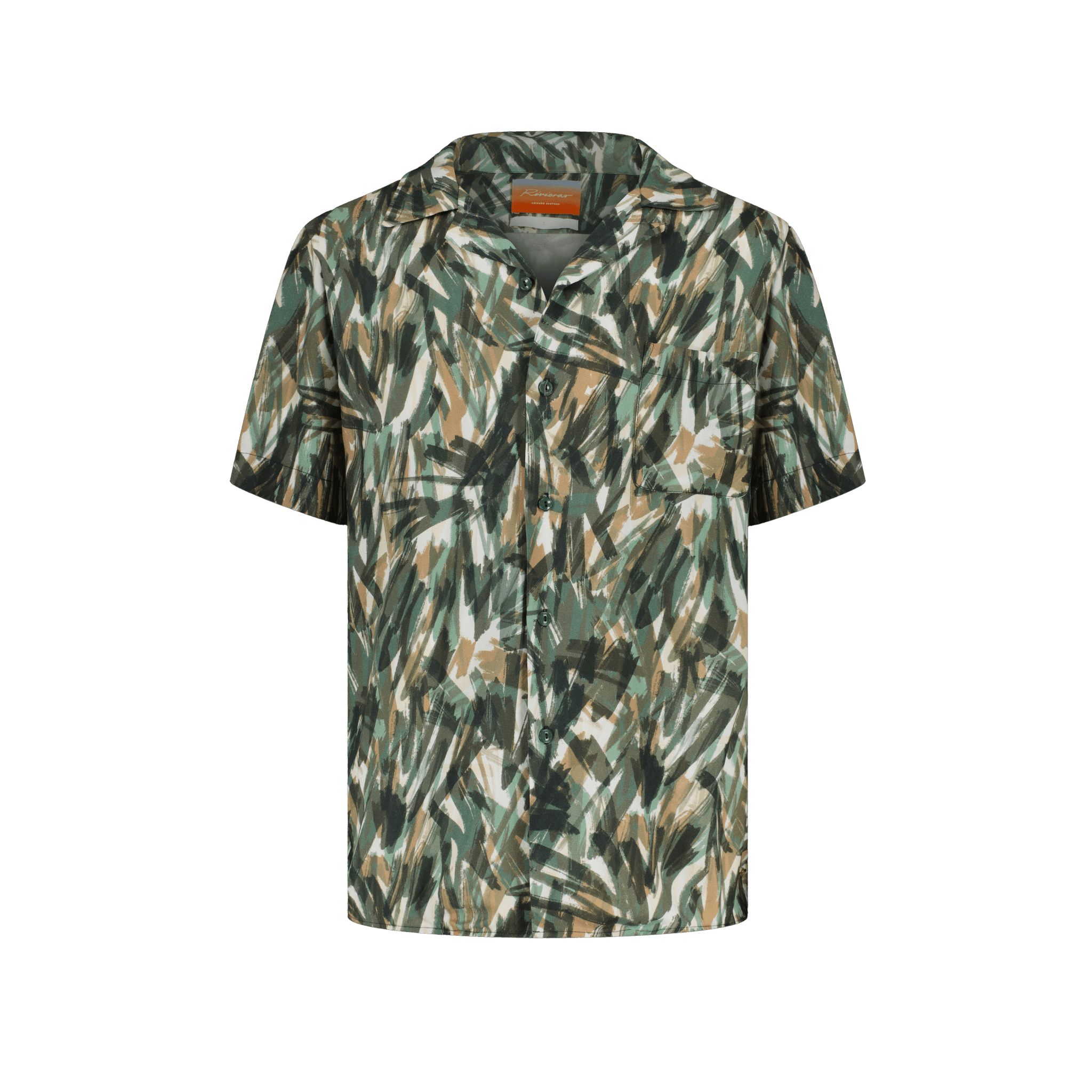 Rivieras European Union Adventure Patterned Shirt apparel handmade in Spain.