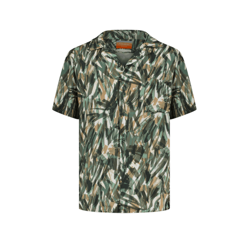 Rivieras European Union Adventure Patterned Shirt apparel handmade in Spain.