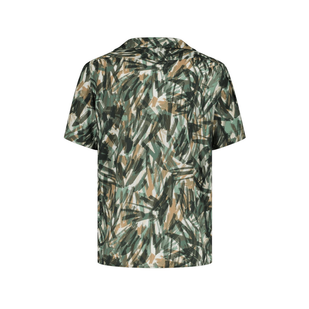 Rivieras European Union Adventure Patterned Shirt apparel handmade in Spain.