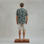 Rivieras European Union Beige Cuffed Shorts apparel handmade in Spain.
