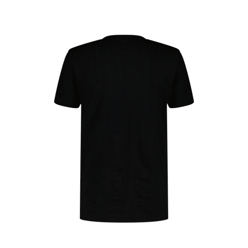 Rivieras European Union Black Jersey Fancy T-Shirt apparel handmade in Spain.