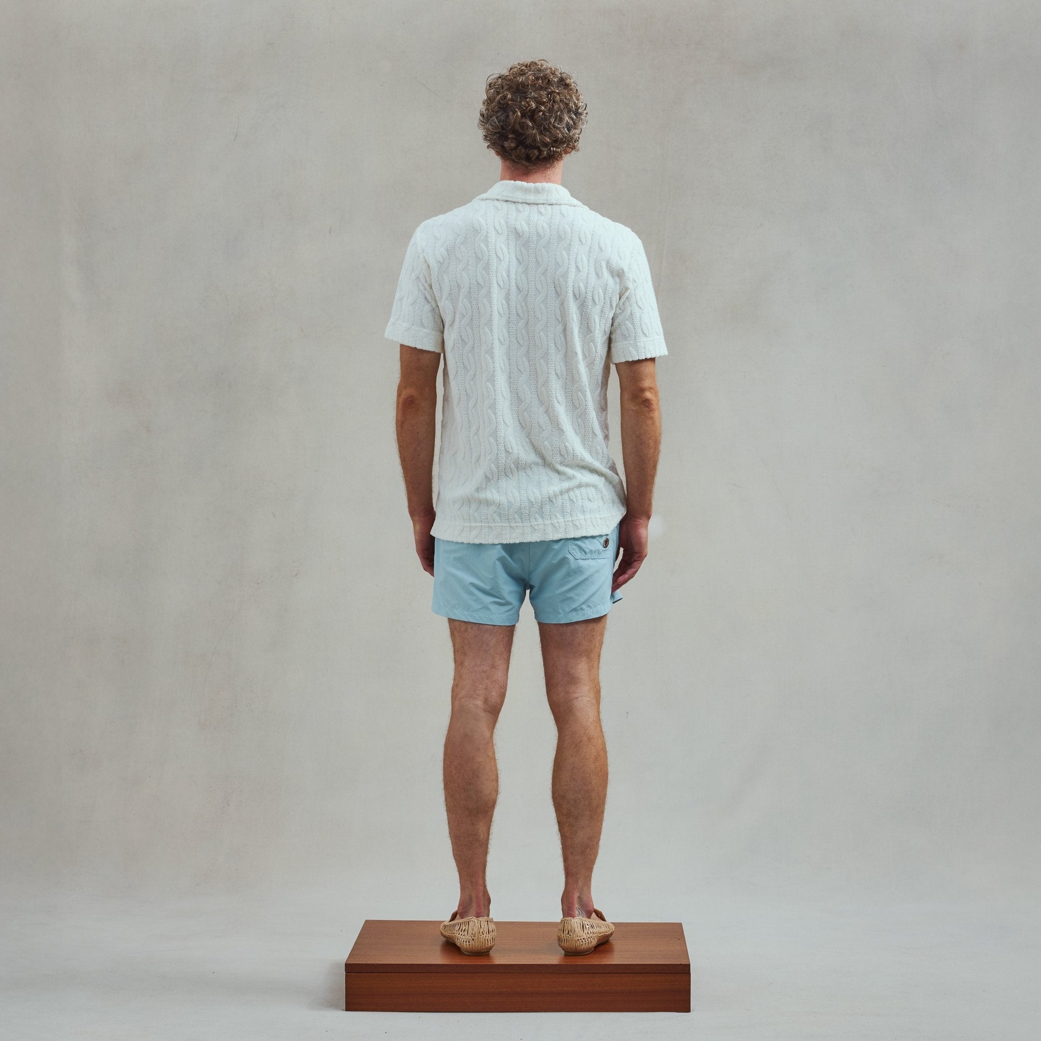 Rivieras European Union CH - CASABLANCA Ecru apparel handmade in Spain.