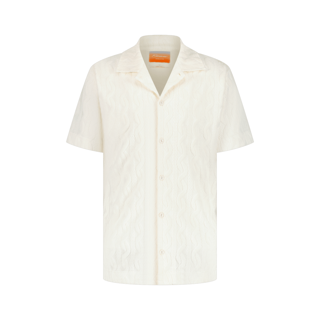 Rivieras European Union CH - CASABLANCA Ecru apparel handmade in Spain.