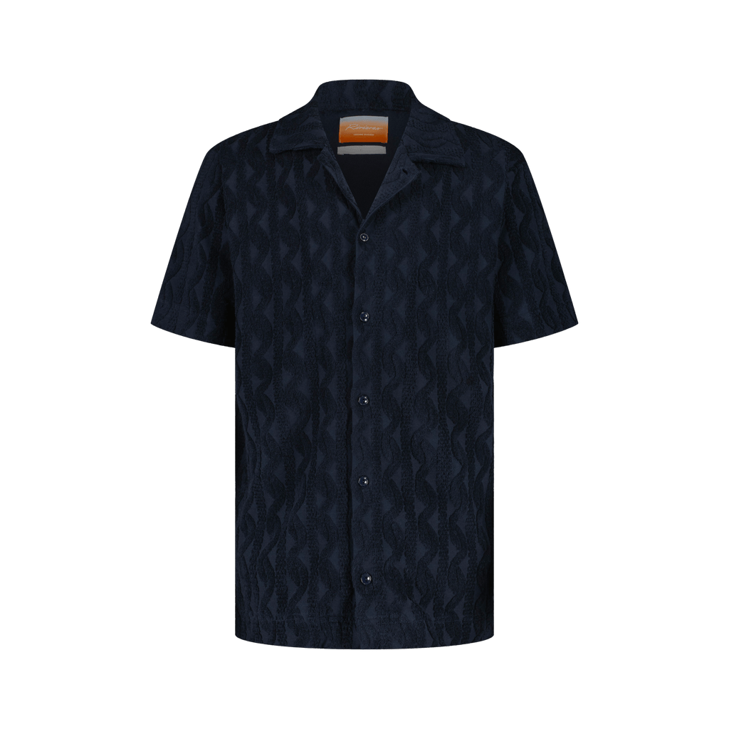 Rivieras European Union CH - CASABLANCA Navy apparel handmade in Spain.