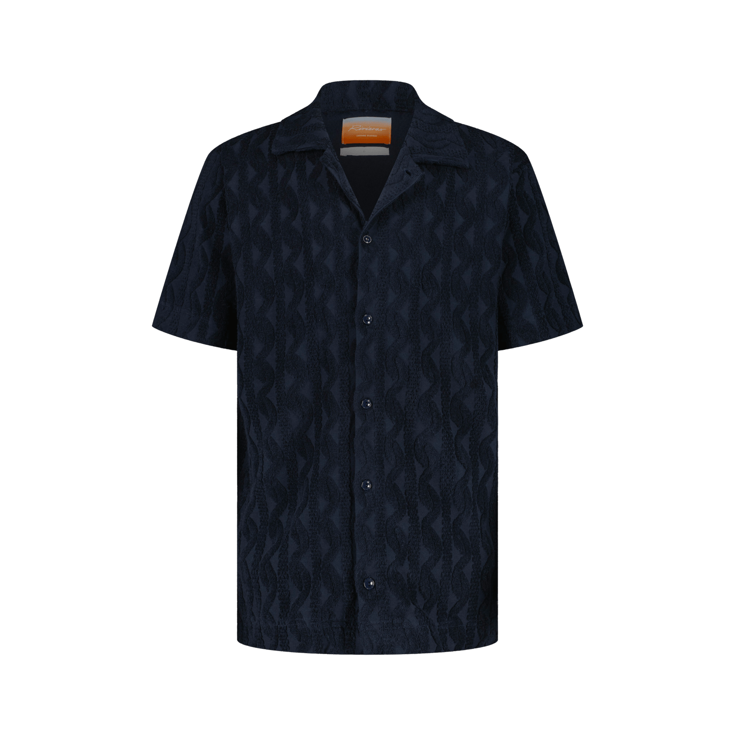Rivieras European Union CH - CASABLANCA Navy apparel handmade in Spain.