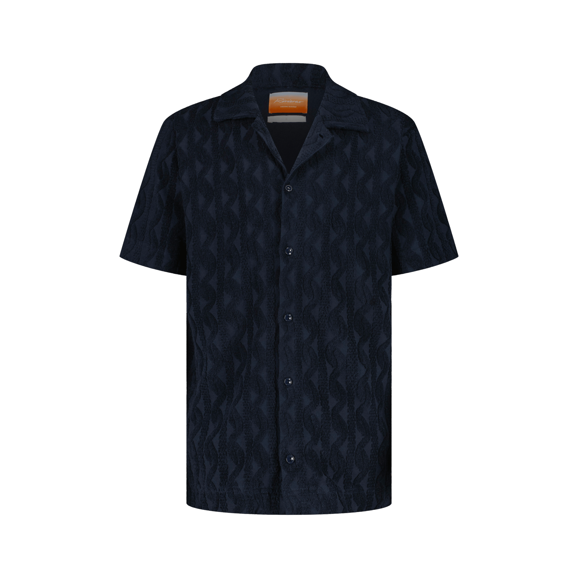 Rivieras European Union CH - CASABLANCA Navy apparel handmade in Spain.