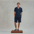 Rivieras European Union CH - CASABLANCA Navy apparel handmade in Spain.