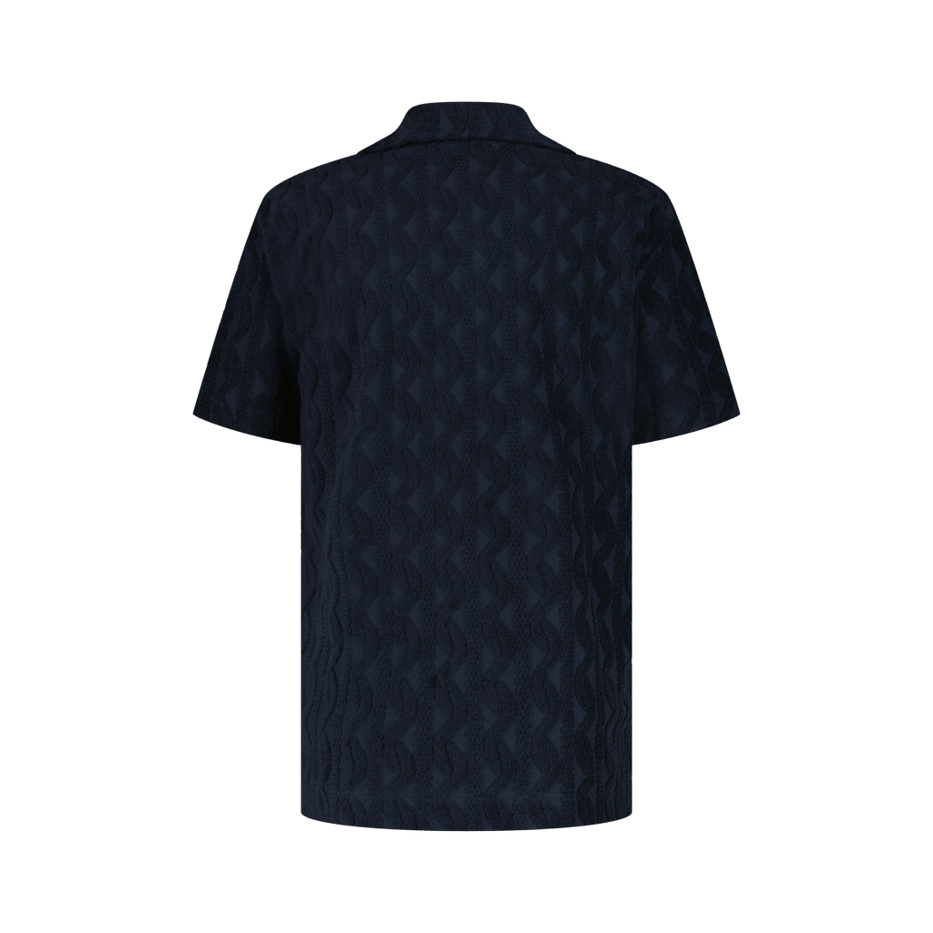 Rivieras European Union CH - CASABLANCA Navy apparel handmade in Spain.