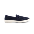 Rivieras European Union Classic Terry Cloth Slip - On Loafer Navy 1540 Shoes handmade in Spain.