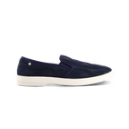 Rivieras European Union Classic Terry Cloth Slip - On Loafer Navy 1540 Shoes handmade in Spain.