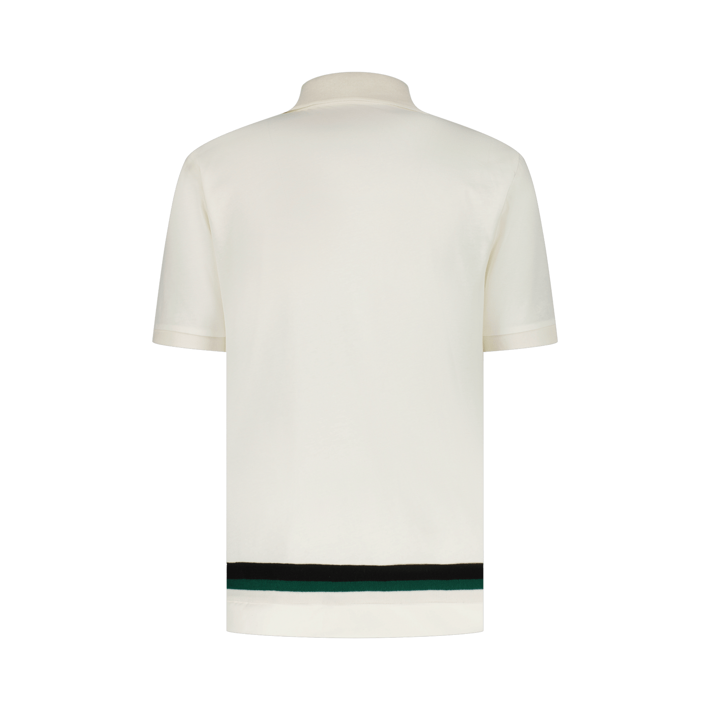 Rivieras European Union Ecru Golf Shirt apparel handmade in Spain.