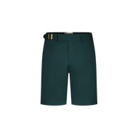 Rivieras European Union Green Short with Gold Buckle apparel handmade in Spain.