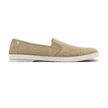 Rivieras Leisure shoes Beige Raffia Slip - On Loafer 1311 Mocassin handmade in Spain.