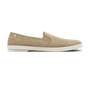 Beige Raffia Slip-On Loafer 1311