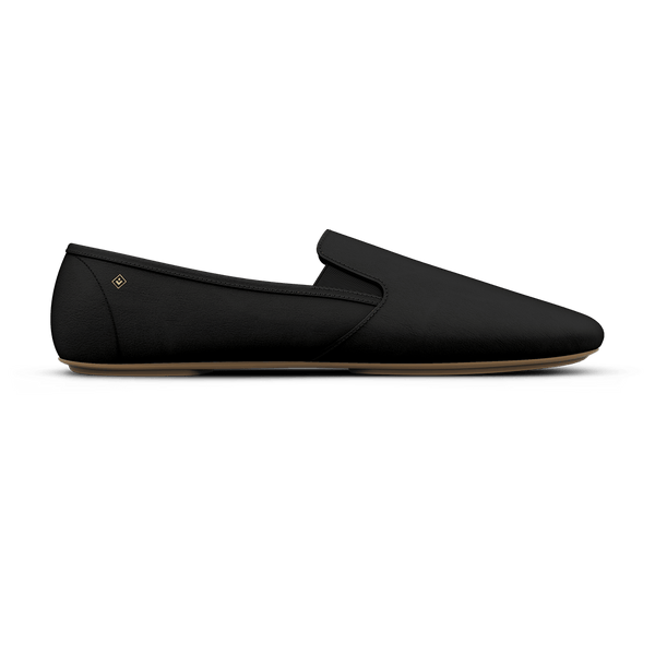 Rivieras Jazz Leather Loafer – Black Slip-On Shoe for Men & Women