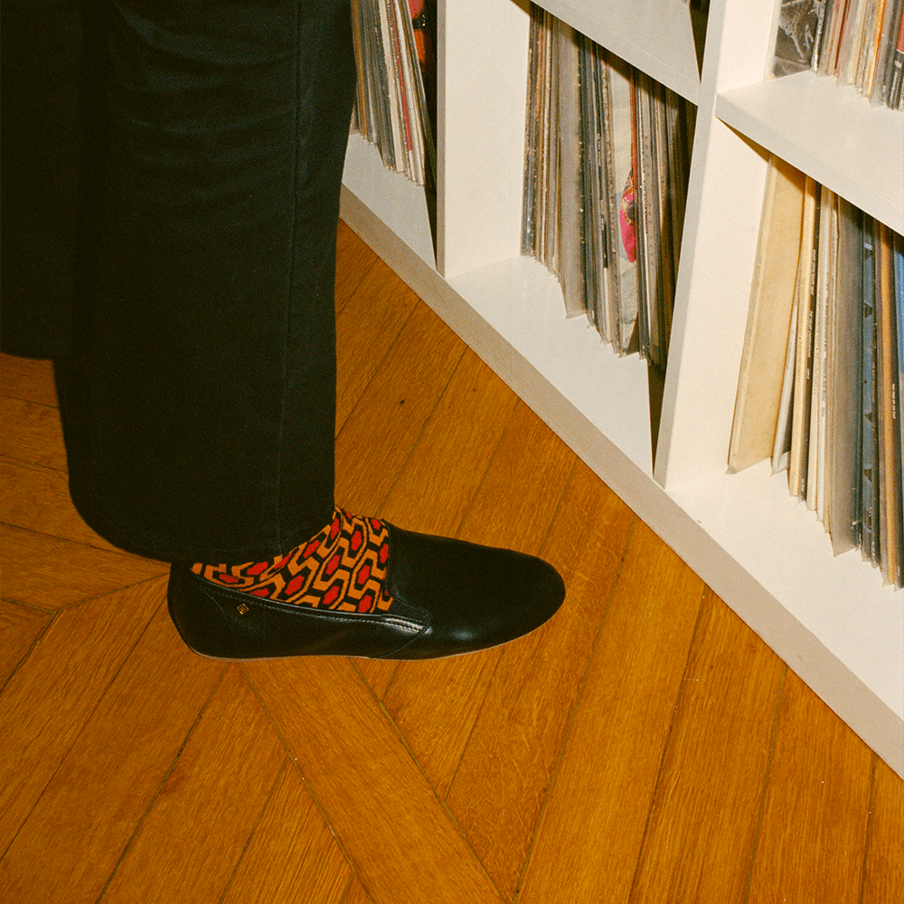 Rivieras Leisure shoes Black Jazz Shoe J1001 Jazz handmade in Spain.