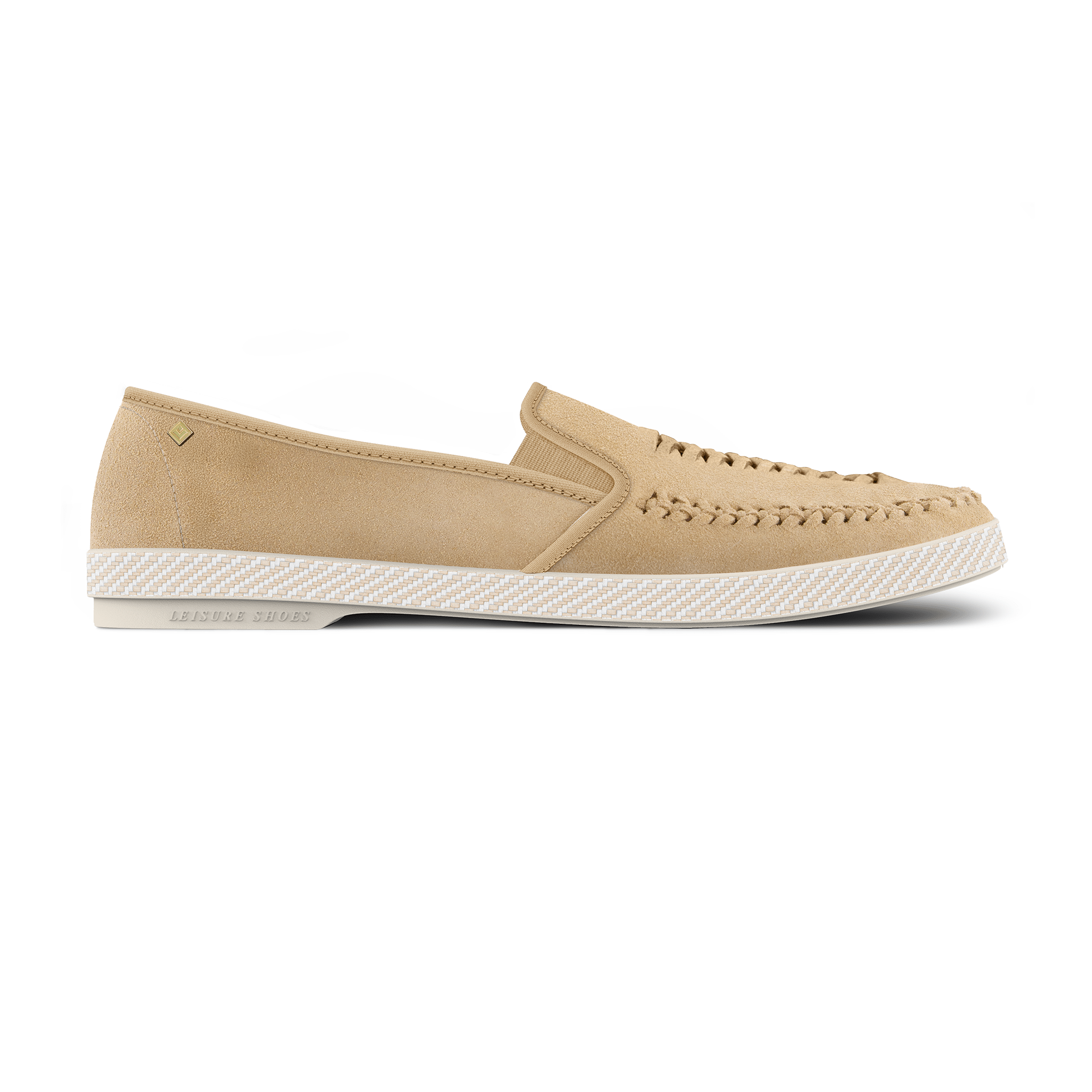 Rivieras Leisure Shoes Classic Arizona Ecru SHOES handmade in Spain.