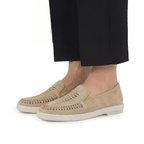 Rivieras Leisure Shoes Classic Arizona Ecru SHOES handmade in Spain.
