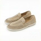 Rivieras Leisure Shoes Classic Arizona Ecru SHOES handmade in Spain.