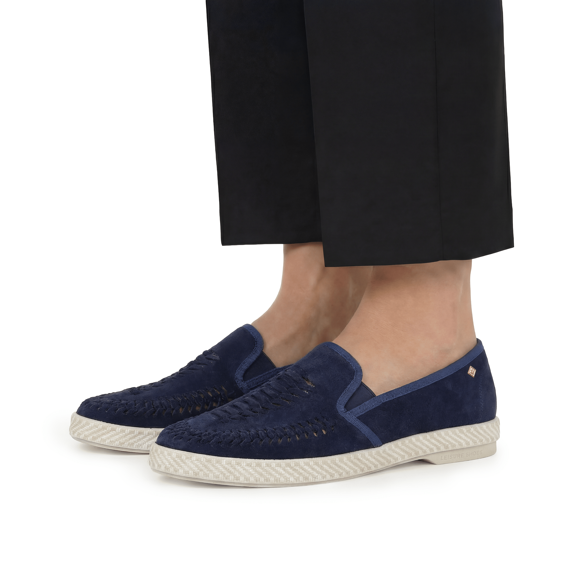 Rivieras Leisure Shoes Classic Arizona Navy SHOES handmade in Spain.