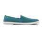 Classic Cotton Canvas Slip-On Loafer Aqua 1024