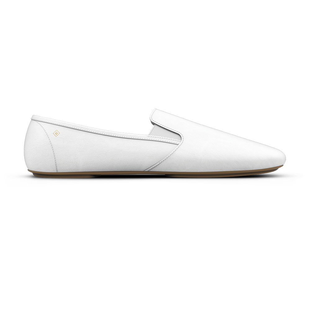 Rivieras Leisure shoes Leather Jazz Shoe White J1000 Jazz handmade in Spain.