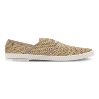 Rivieras Leisure Shoes Raffia Slip - On Loafer with Laces 4050 handmade in Spain.