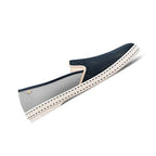 Rivieras Shoes Classic Canvas & Mesh Slip on Loafer in Light Blue and Navy 9212 Mocassin handmade in Spain.