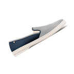 Rivieras Shoes Classic Canvas & Mesh Slip on Loafer in Navy and Light Blue 9213 Mocassin handmade in Spain.