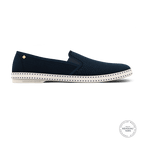 Rivieras Shoes Classic Cotton Canvas & Mesh Slip - On Loafer 2004 Mocassin handmade in Spain.